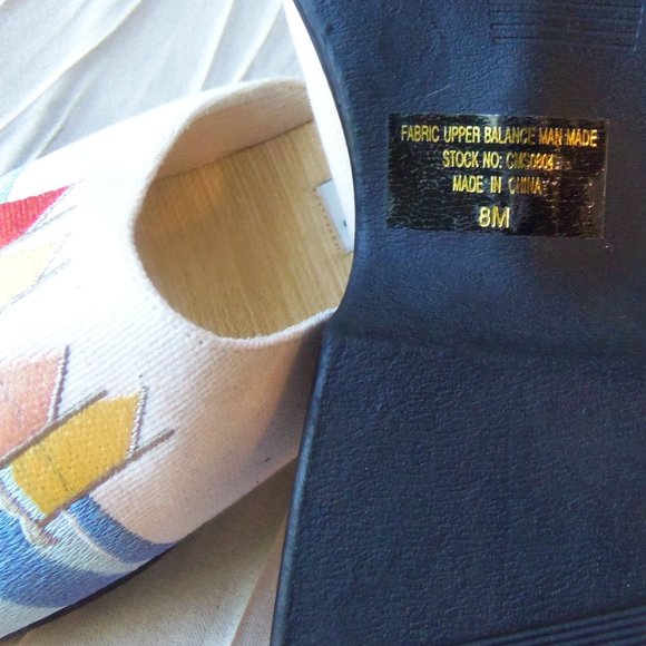 NWT Claire Murray Sailboat Sandals sz 8 - Picture 8 of 11